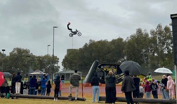FMX at GROW Day Warren aerial stunt